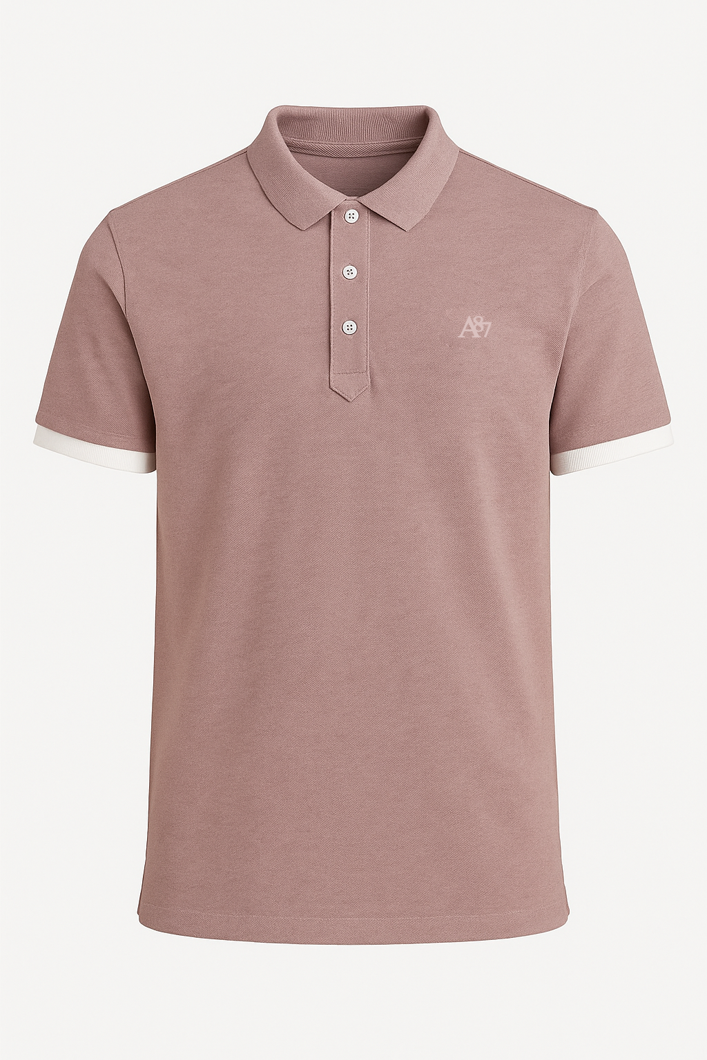 Camiseta Polo Para Hombre Aero Guys SS Novelty Polo Dawn Pink 9452