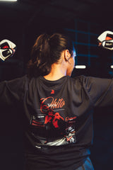 Camiseta Oversize Chito 9095 Color Negro