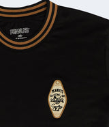 Camiseta para Hombre Aero Guys SS Novelty Polo Dark Black PEANUTS0140