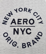 Camiseta Para Hombre Aero Level 2 Graphic Tees Lightest Heather Grey 9296