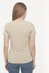 Camiseta Para Mujer Aero Girls Solid SS Egret 4204