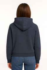 Buzo Para Mujer Aero Girls Fleece Pop Over Cadet Navy 3764