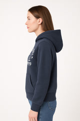 Buzo Para Mujer Aero Girls Fleece Pop Over Cadet Navy 3764