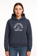 Buzo Para Mujer Aero Girls Fleece Pop Over Cadet Navy 3764