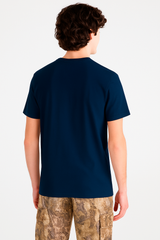 Camiseta Para Hombre Aero Level 2 Graphic Tees Cadet Navy 6145