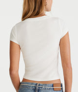 Camiseta Para Mujer Aero Girls Solid SS Bleach 4208