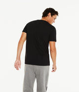 Camiseta Basica Para Hombre Negro 4240
