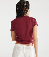 Camiseta Para Mujer Graphic Level 2 Rustic Wine 6706