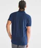 Camiseta Polo Para Hombre Aero Guys SS Solid Polo Cadet Navy 7907