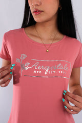 Camiseta Para Mujer Aero Girls Fashion SS Tomato Puree 6601