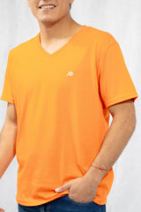Camiseta Para Hombre Aero Guys Ss Tees Mango Tango 4440
