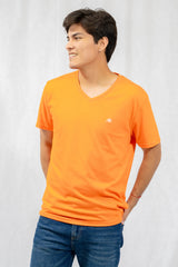 Camiseta Para Hombre Aero Guys Ss Tees Mango Tango 4440