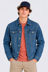Buzo Para Hombre Aero Guys Outerwear Other Medium Wash 6281