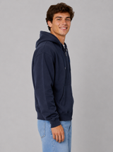 Buzo Para Hombre Aero Guys Full Zip Hoodies Cadet Navy 5018