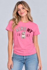 Camiseta Para Mujer Aero Graphic Level 2 Azalea Pink 4757