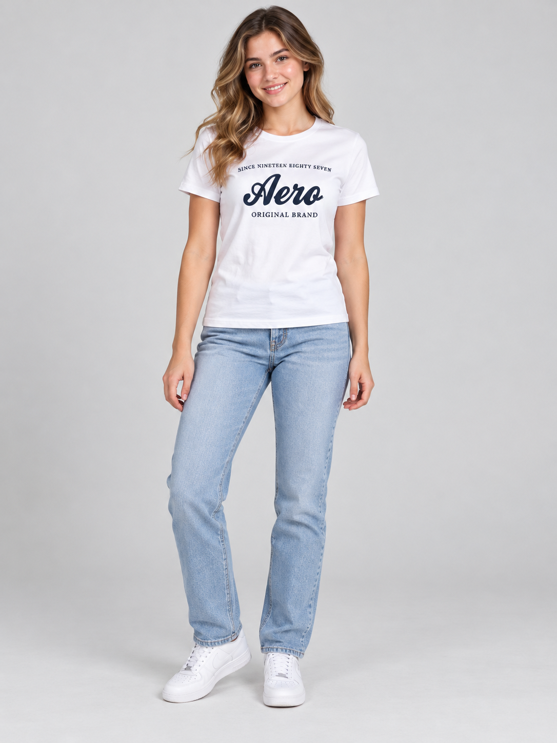 Camiseta Para Mujer Aero Graphic Level 1 Bleach 7176