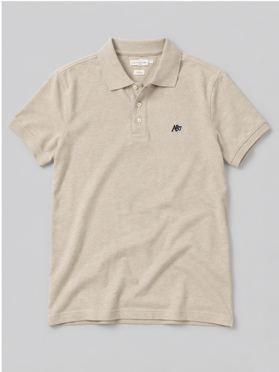 Camiseta Polo Para Hombre  Aero Guys Ss Solid Polo Surf Spray 7907