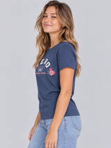 Camiseta Para Mujer Aero Graphic level 2 Cadet Navy 6863