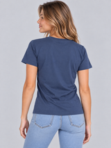 Camiseta Para Mujer Aero Graphic level 2 Cadet Navy 6863