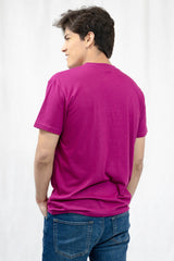 Camiseta Basica Para Hombre Guys Ss Tees Aero Guys Ss Tees Magenta Purple Magenta Purple 9874