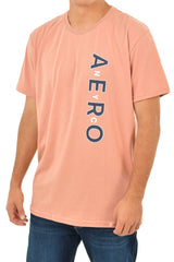 Camiseta Para Hombre Aero Level 1 Graphics Tees Apricot Blush 1527