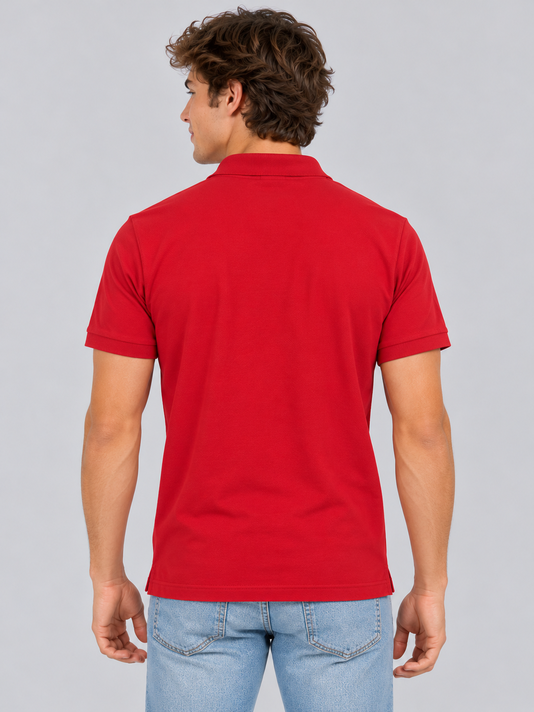 Camiseta Polo Para Hombre Aero Guys SS Solid Polo Tomato 7907