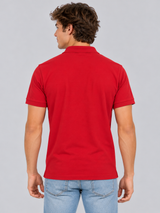 Camiseta Polo Para Hombre Aero Guys SS Solid Polo Tomato 7907