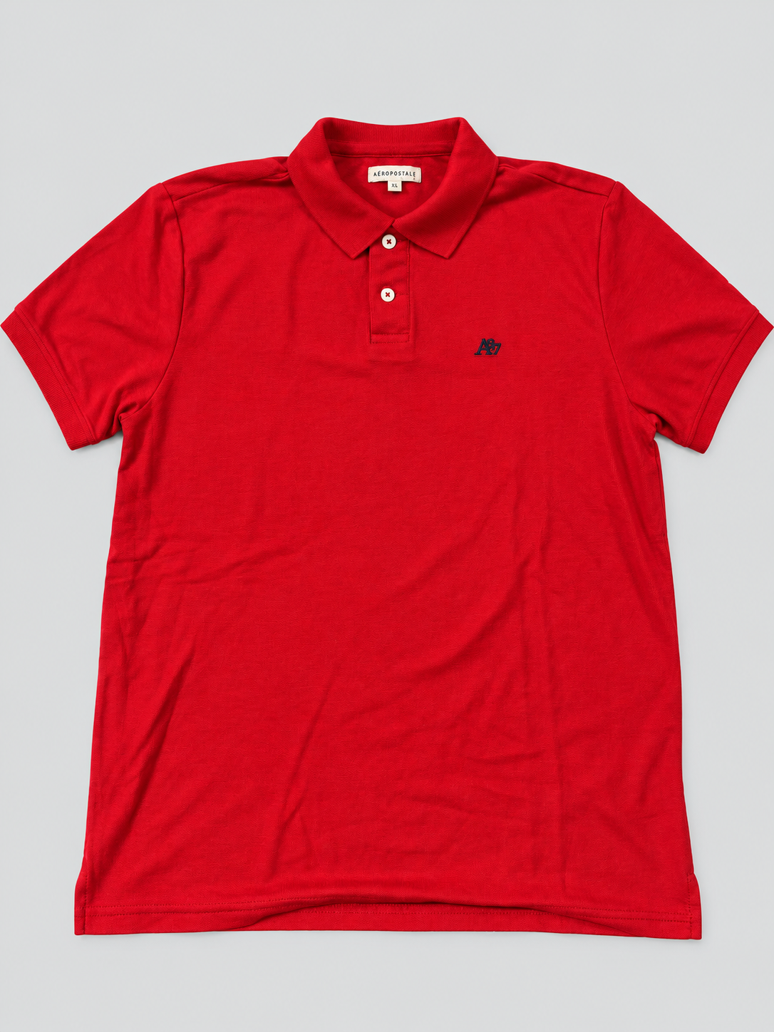Camiseta Polo Para Hombre Aero Guys SS Solid Polo Tomato 7907