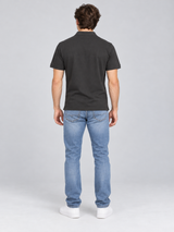 Camiseta Polo Aero  Guys Solid Polo Dark Black  7907