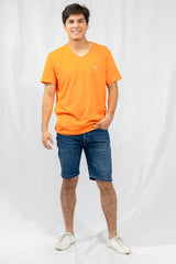 Camiseta Basica Para Hombre Guys Ss Tees Aero Guys Ss Tees Jaffa Orange Orange 1538