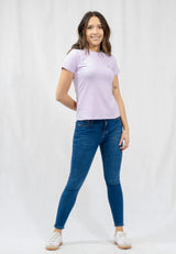 Camiseta Basica Para Mujer Girls Solid Ss Aero Girls Solid Sspastel Lilac Pastel Lilac 4078