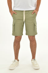 Bermuda Para Hombre Aero Guys Cargo Shorts Calla Green 3647