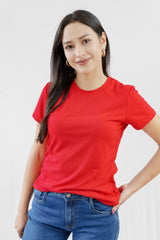 Camiseta Basica Para Mujer Girls Solid Ss Aero Girls Solid Ss Bittersweet Bittersweet 4078