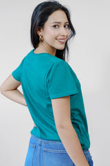 Camiseta Para Mujer Graphic Level 2 Aero Graphic Level 2 Teal Green Green 6449