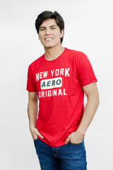 Camiseta Para Hombre Level 1 Graphic Tees Aero Level 1 Graphic Tees True Red True Red 3827