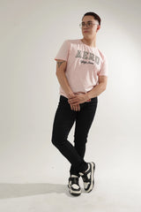 Camiseta Para Hombre Level 2 Graphic Tees Aero Level 2 Graphic Tees Silver Pink Silver Pink 3817