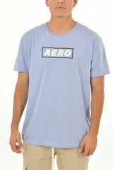 Camiseta Para Hombre Aero Level 2 Graphic Tees Lavender Escape 3813