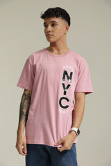 Camiseta Para Hombre Level 2 Graphic Tees Aero Level 2 Graphic Tees Shell Pink Pink 7704