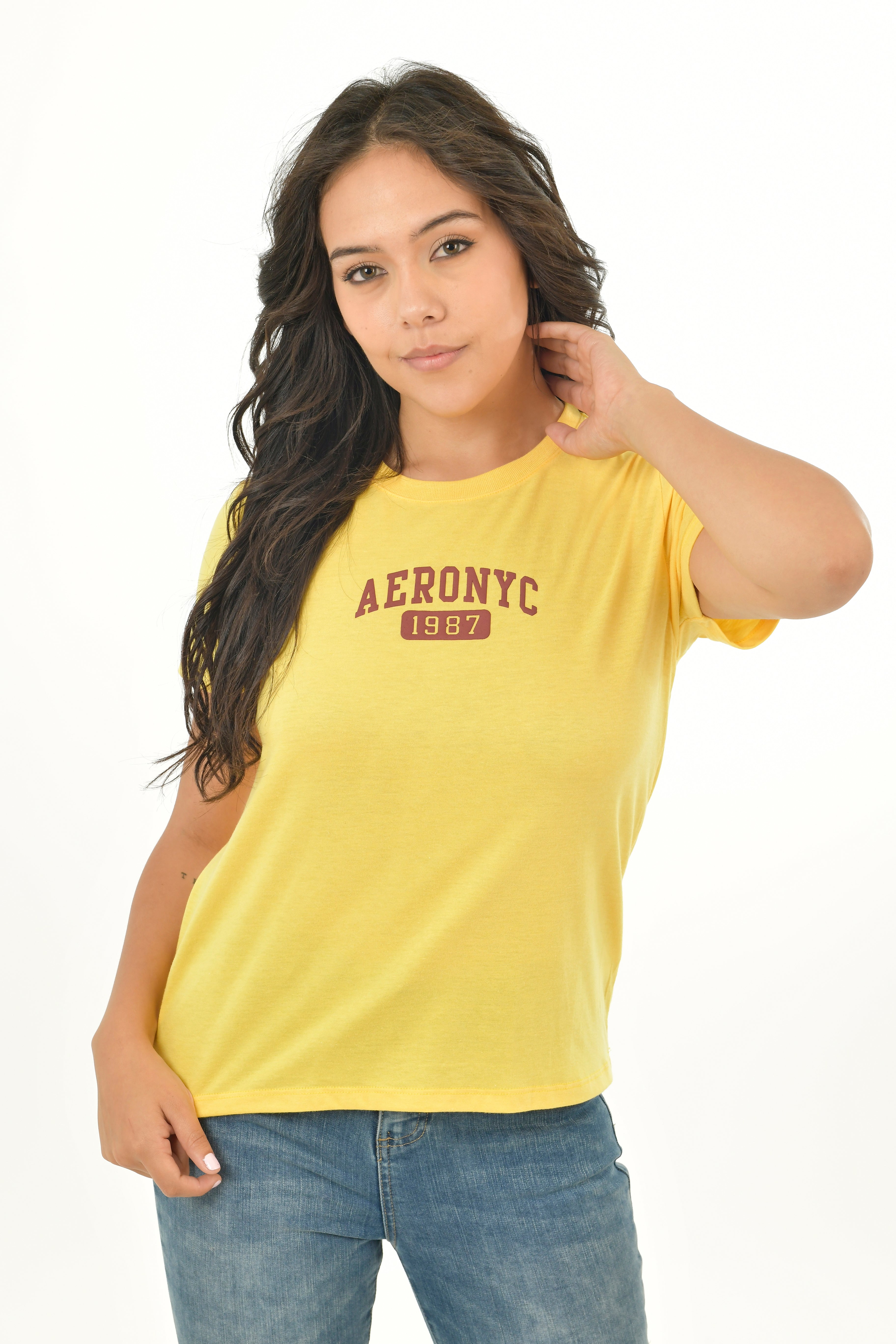 Camiseta Para Mujer Aero Graphic Level 1 Sunlight 8421