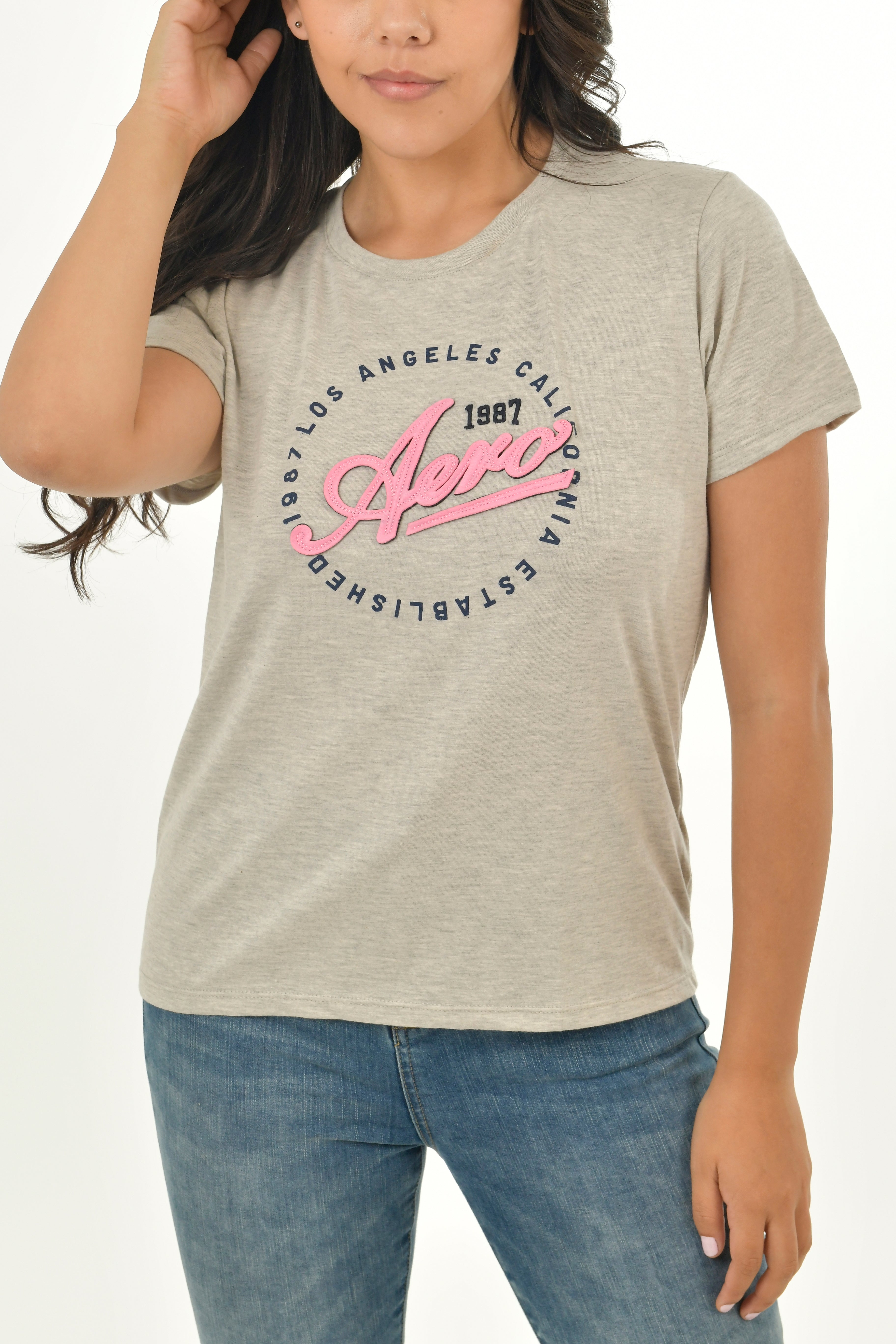 Camiseta Para Mujer Aero Graphic Leve 2Lhg 6520