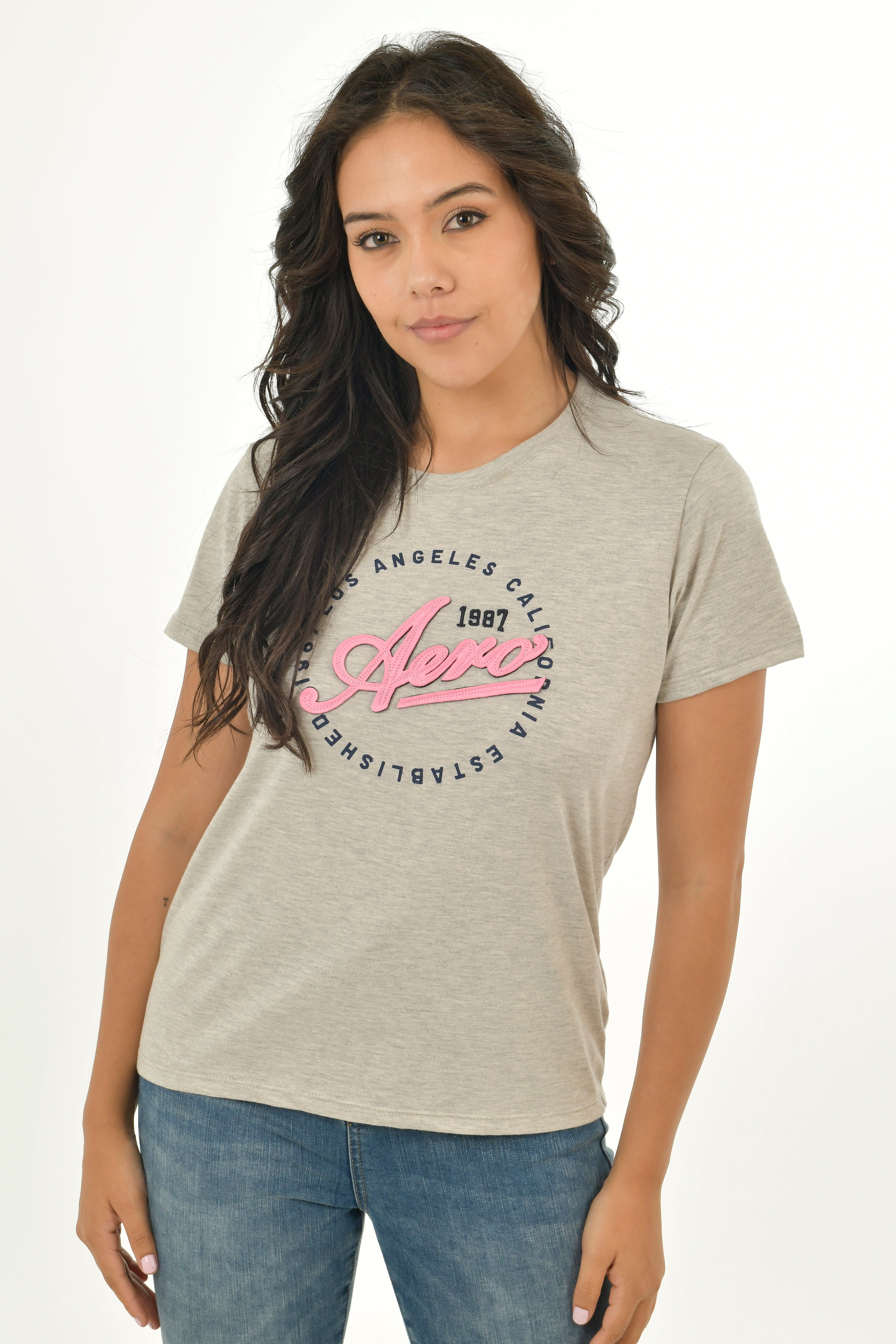 Camiseta Para Mujer Aero Graphic Leve 2Lhg 6520