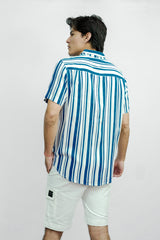 Camisa Para Hombre Guys Ss Woven Shirts Aero Guys Ss Woven Shirts Blueberry Blueberry 8739