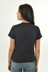 Camiseta Para Mujer Aero Graphic Level 2 Dark Black 6527