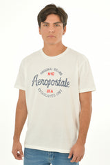 Camiseta Para Hombre Aero Level 1 Graphics Bright White 7114