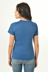 Camiseta Para Mujer Aero Graphic Level 2 Cadet Navy 6593