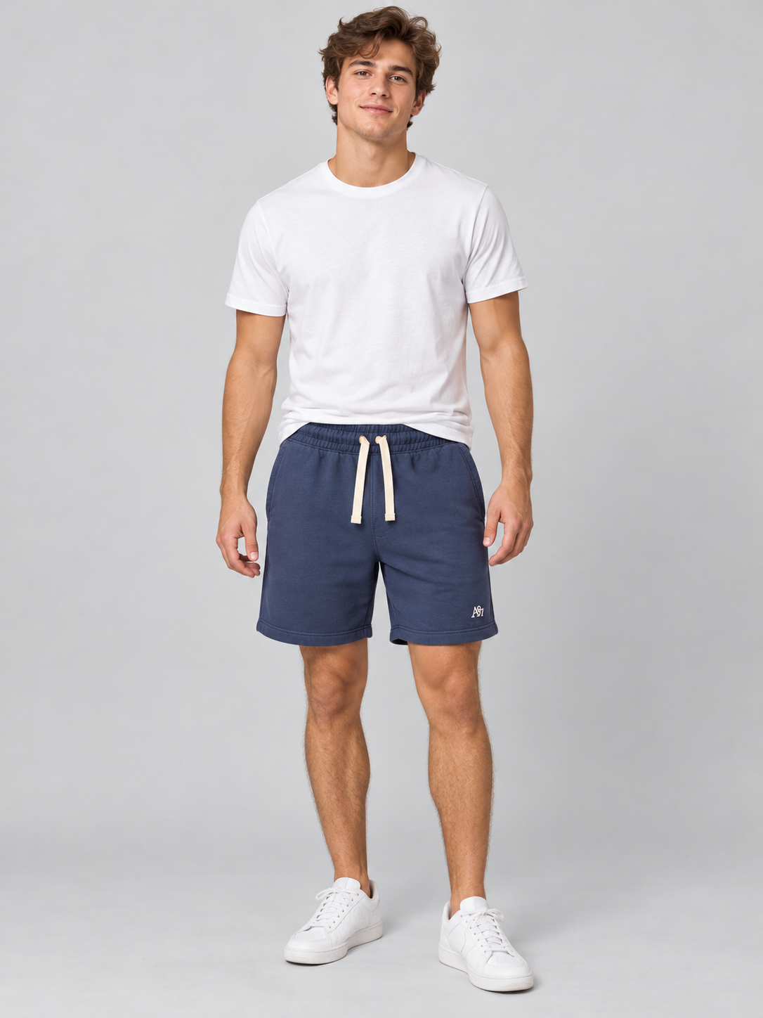 Bermuda Para Hombre Aero BC Shorts Cadet Navy 4238