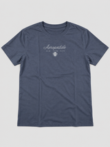 Camiseta Para Mujer Aero Graphic Level 1 Cadet Navy 6525