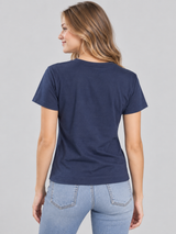 Camiseta Para Mujer Aero Graphic Level 2  Cadet Navy 6932