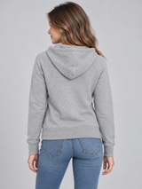 Buzo Para Mujer Aero Girs  Fleece Zip Front Light Heather Grey 3861