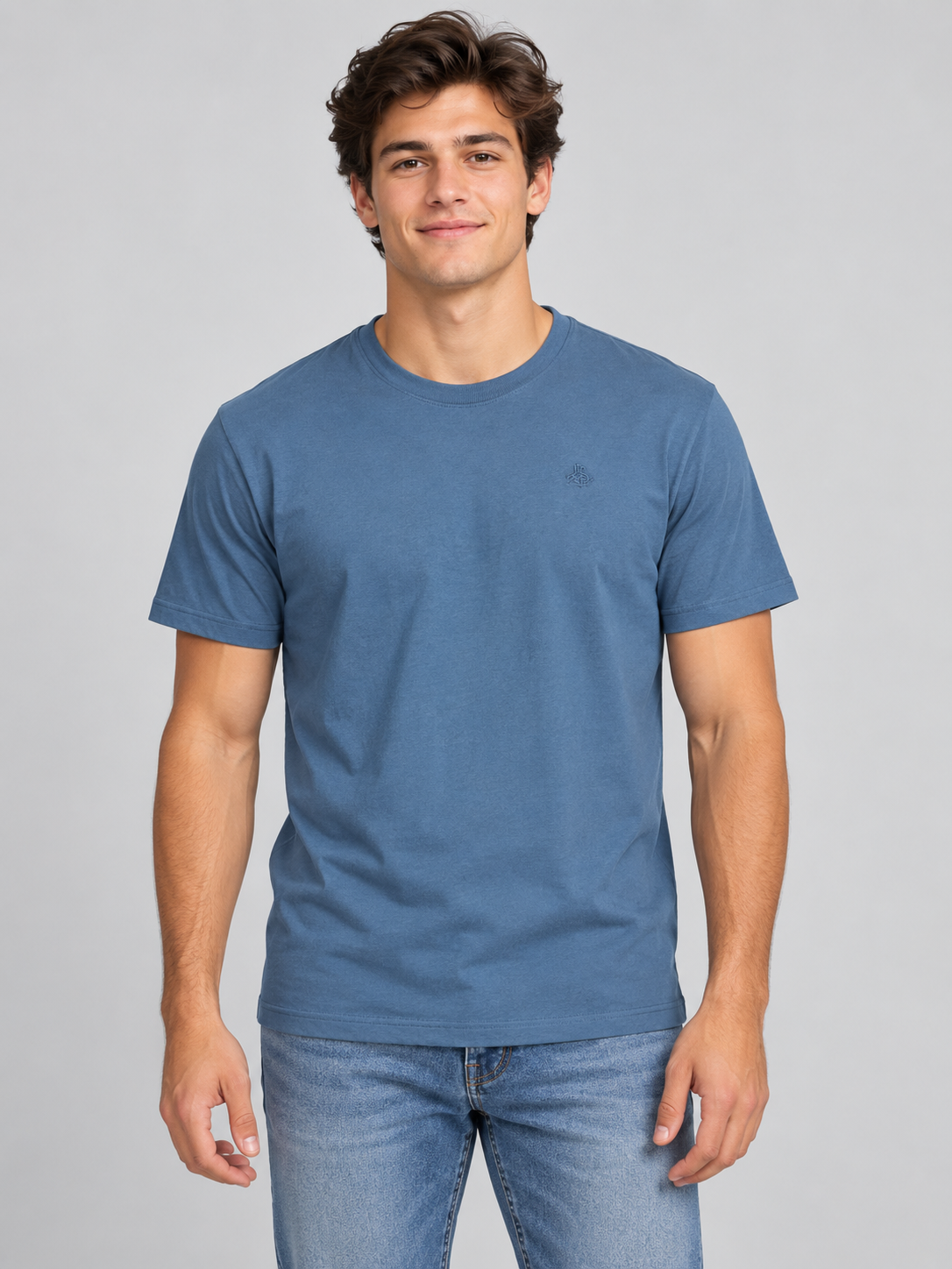 Camiseta Básica Para Hombre Aero Guys Ss Tees Celestial 4240